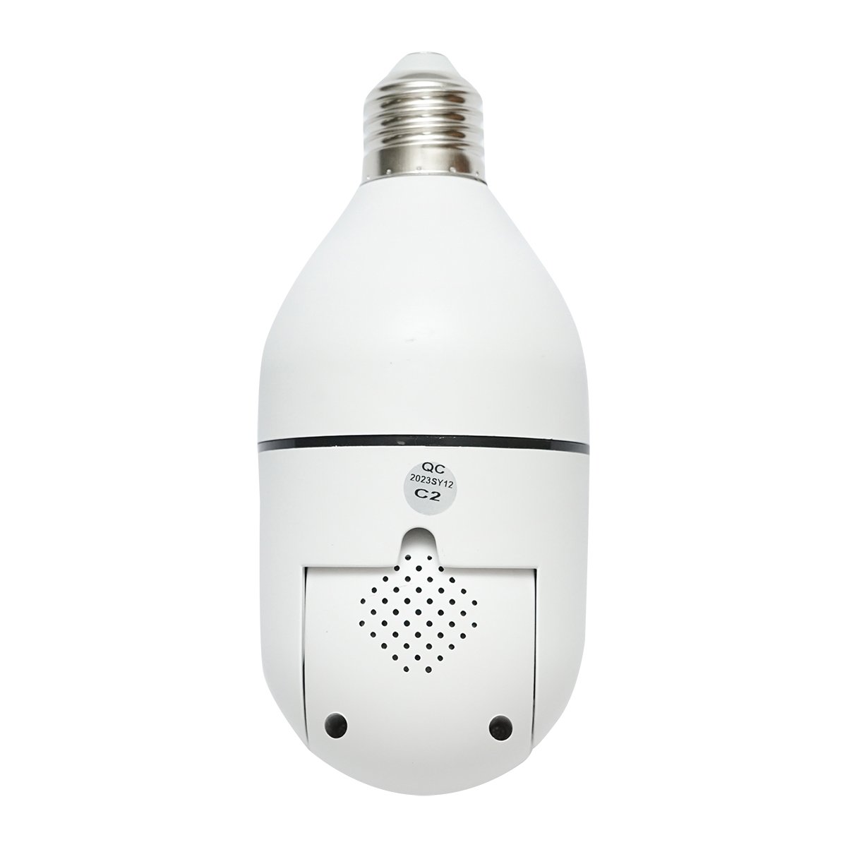 Camera de supraveghere lentila dubla smart-bulb PTZ, WIFI 2.4G 1080P, tip bec E27 cu senzor de miscare, detectie umana si aplicatie iCSee